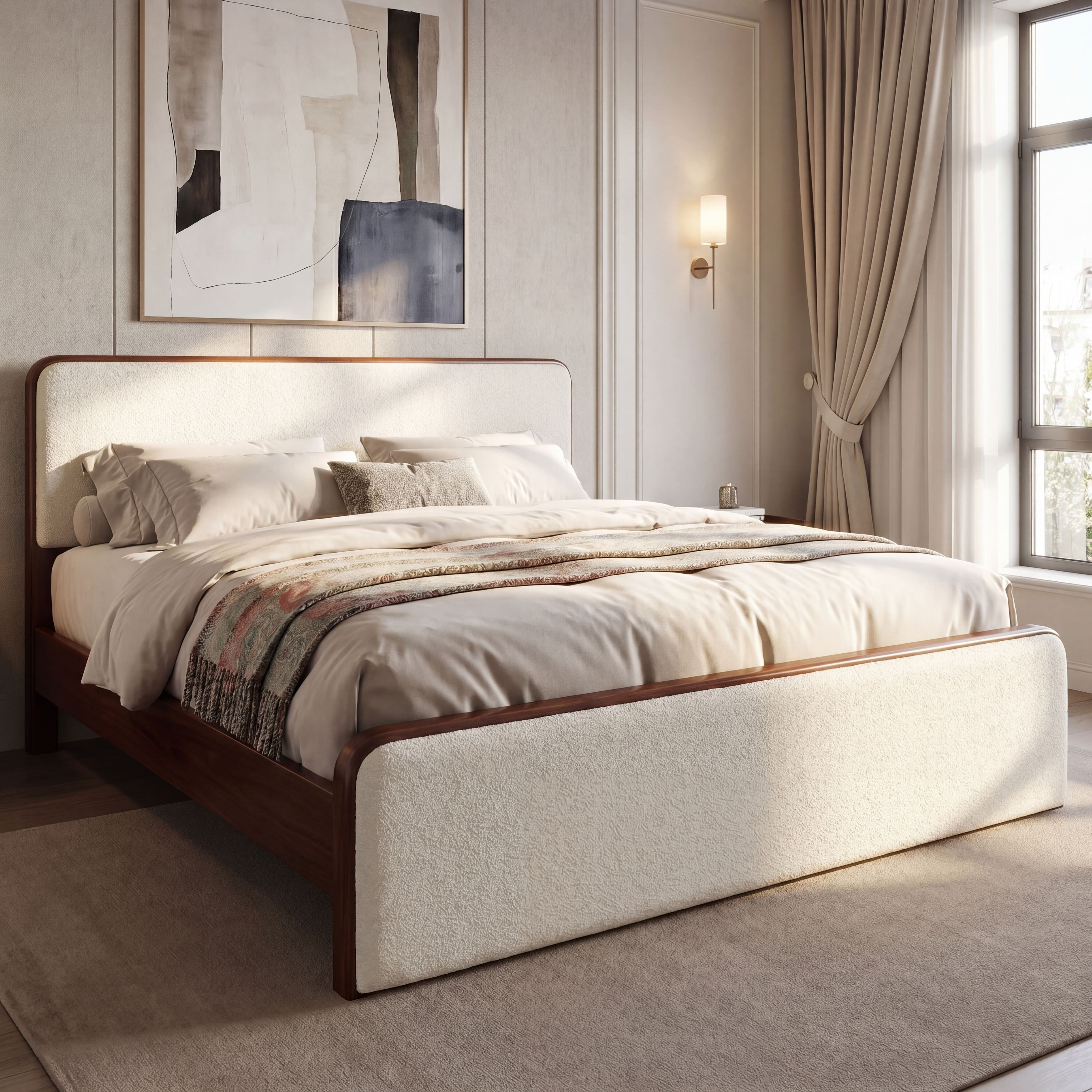Option Walnut +White