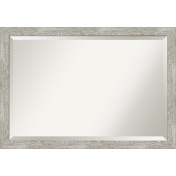 The Gray Barn Greywash Narrow Bathroom Vanity Wall Mirror. Opens flyout.