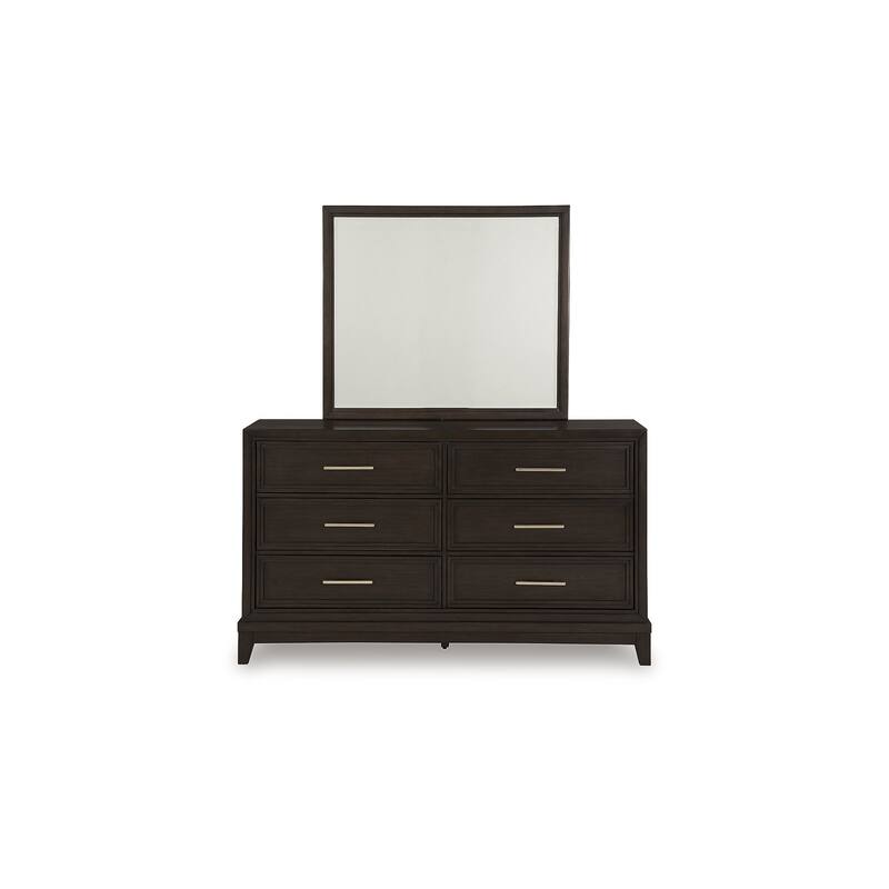 Signature Design by Ashley Neymorton Brown Dresser and Mirror