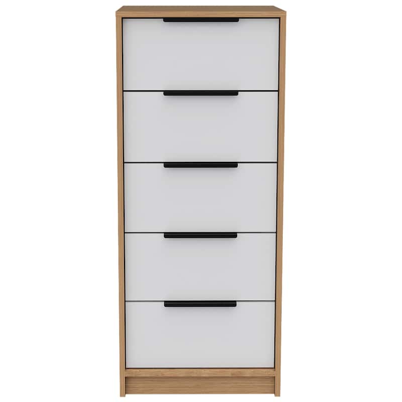 TUHOME Kaia 5 Drawer Dresser, Vertical Dresser