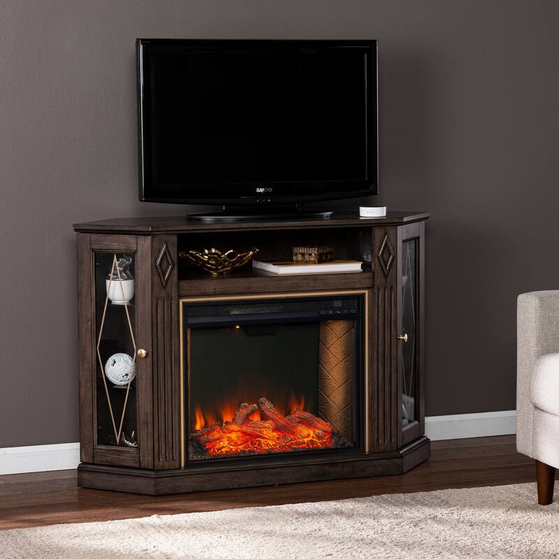 SEI Furniture Austindale Fireplace - 47"W x 15"D x 32"H