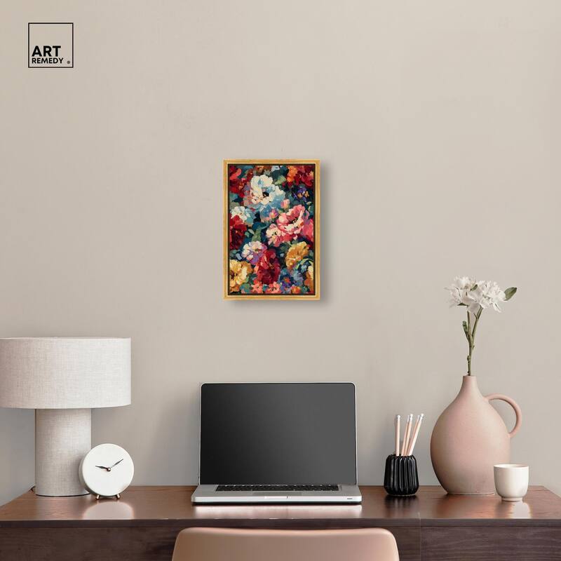 Garden Tapestries I Canvas by Art Remedy