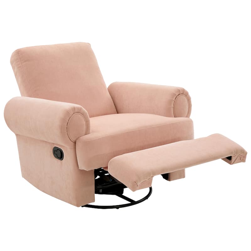 Christopher Knight Home - Thorne Chenille Swivel Recliner Rocker Chair with Adjustable Backrest
