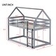 preview thumbnail 17 of 48, Wood House Roof Bunk Bed, Twin over Twin