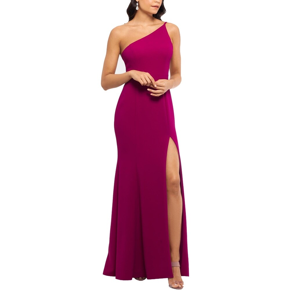magenta evening dresses
