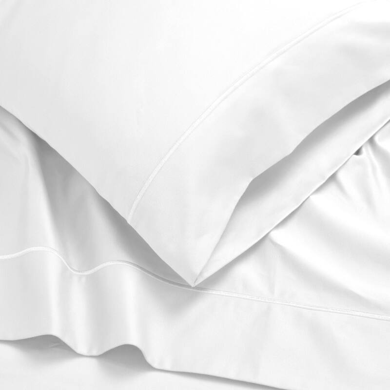 Blue Nile Mills 1200 Thread Count Egyptian Cotton Deep Pocket Sheet Set