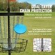 preview thumbnail 3 of 5, Disc Golf Basket Indoor & Outdoor Pro Golf Basket Set with Carry Bag & 6 Discs - 24-Chains 6 Discs
