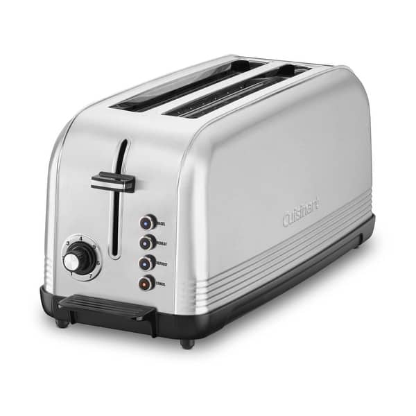 Cuisinart CPT-2500 Long Slot Toaster, Stainless Steel, Silver, 2-slice long  slot - Bed Bath & Beyond - 38919704