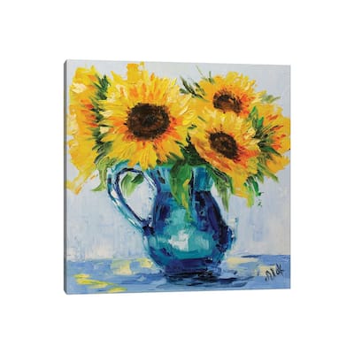 iCanvas "Sunflowers Bouquet III" by Nataly Mak Canvas Print