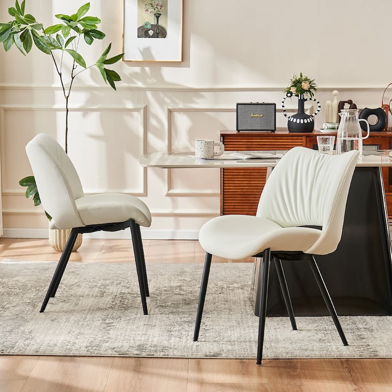 Modern Dining Kitchen Chairs Set of 2 Loads up to 300lbs