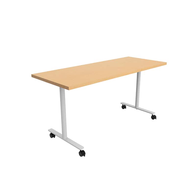 JURNI Multipurpose Table, High-End Mobile Desk 60" W x 24" D x 29" H - Fusion Maple