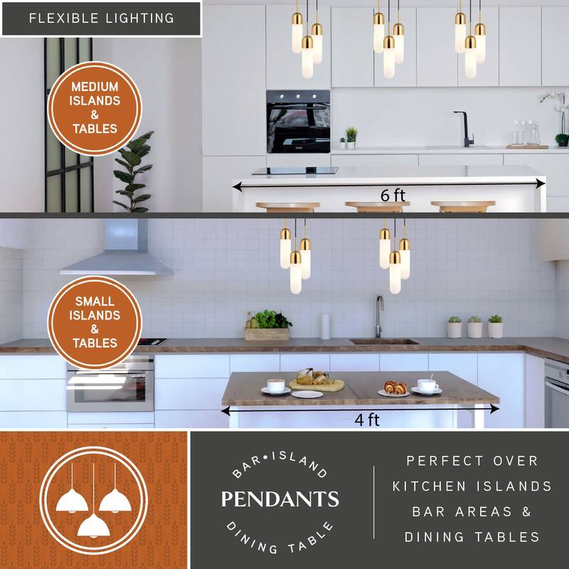 Vaxcel Lighting P0422 3 Light 10" Wide Suspension Mini Pendant