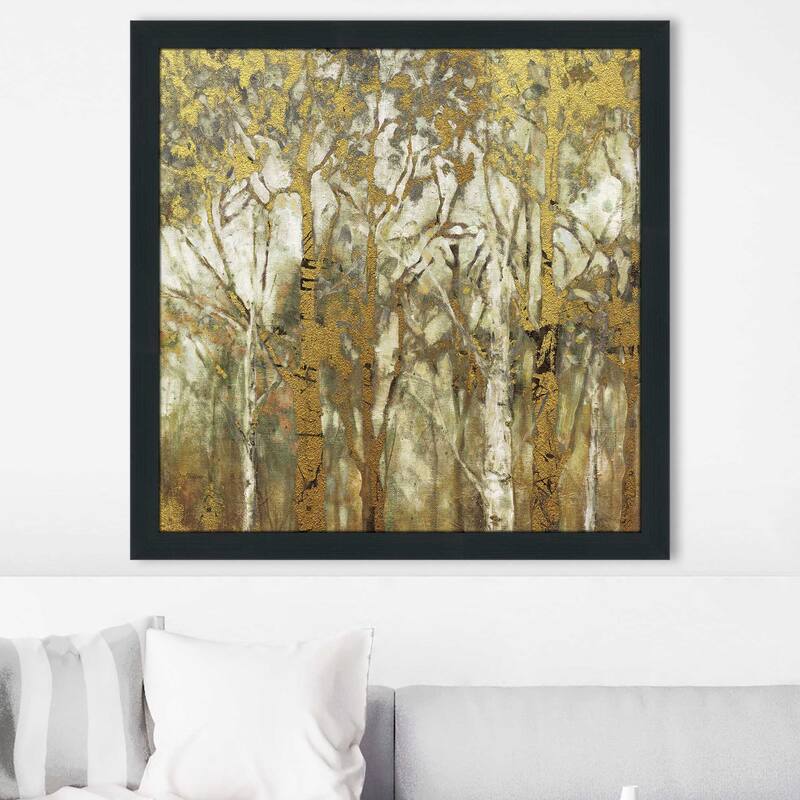 "Birch Grove East" by Carol Robinson Print on Acrylic