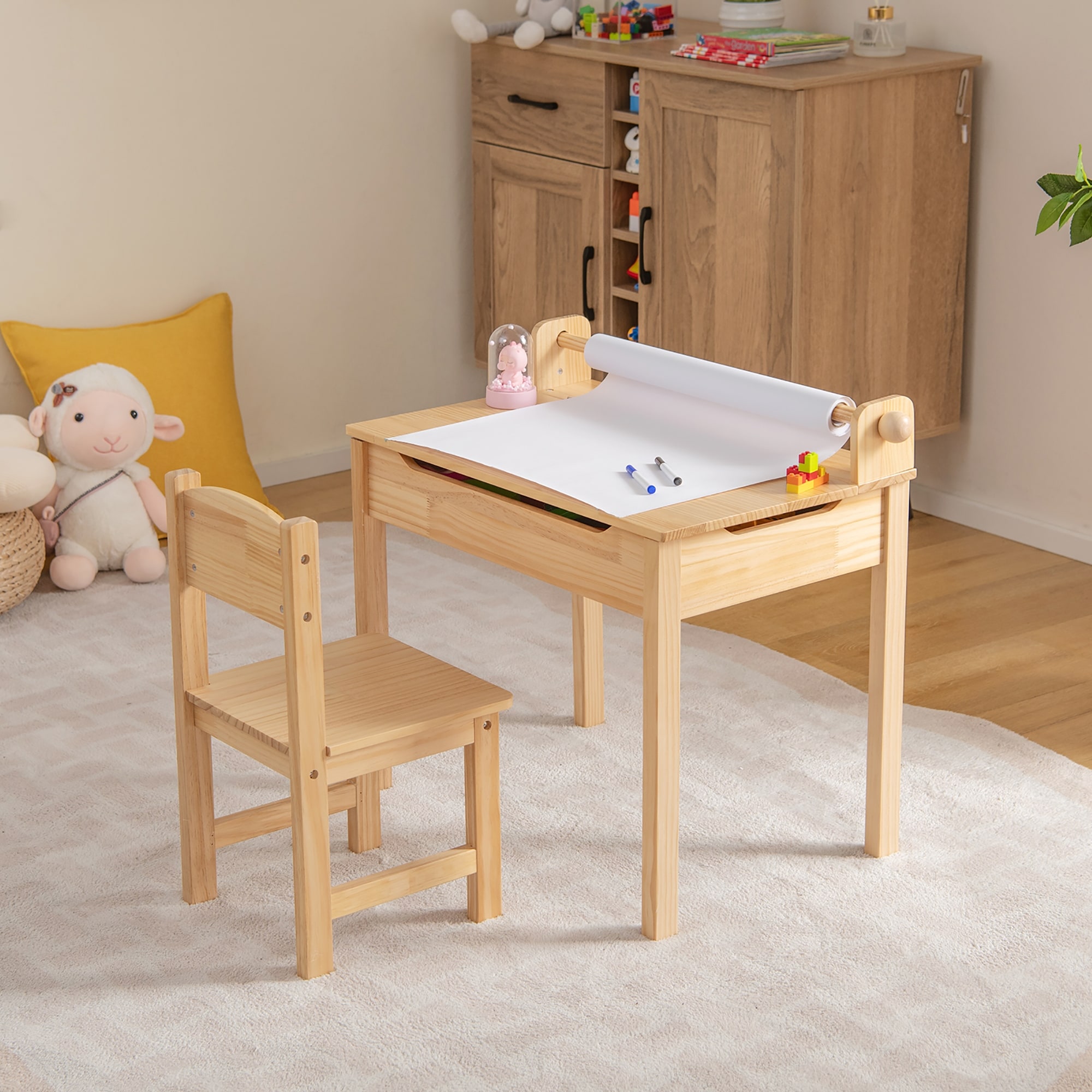 MALCAJU MULTI STAND TABLE (イラストプリントあり） Amazon.com: ZXDRYBHD Drafting Table, Multi-Purpose Easel
