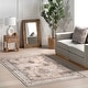preview thumbnail 1 of 7, Nuloom Yanet Floral Traditional Area Rug 2' 8" x 8' - Beige - Runner