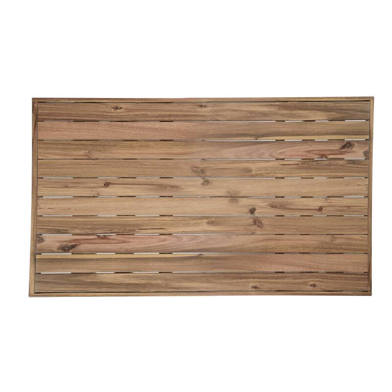 High-quality Acacia Wood Outdoor Table and Chair Set