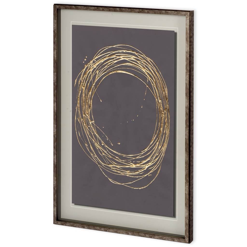 Circle by Studio M a Framed Art Print Matted under Glass