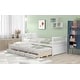 preview thumbnail 12 of 16, Elegant Twin Daybed with Trundle and Storage Drawers - Versatile & Space-Saving
