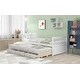 preview thumbnail 17 of 26, Elegant design,Daybed with Trundle and Drawers, Twin Size,Solid Construction