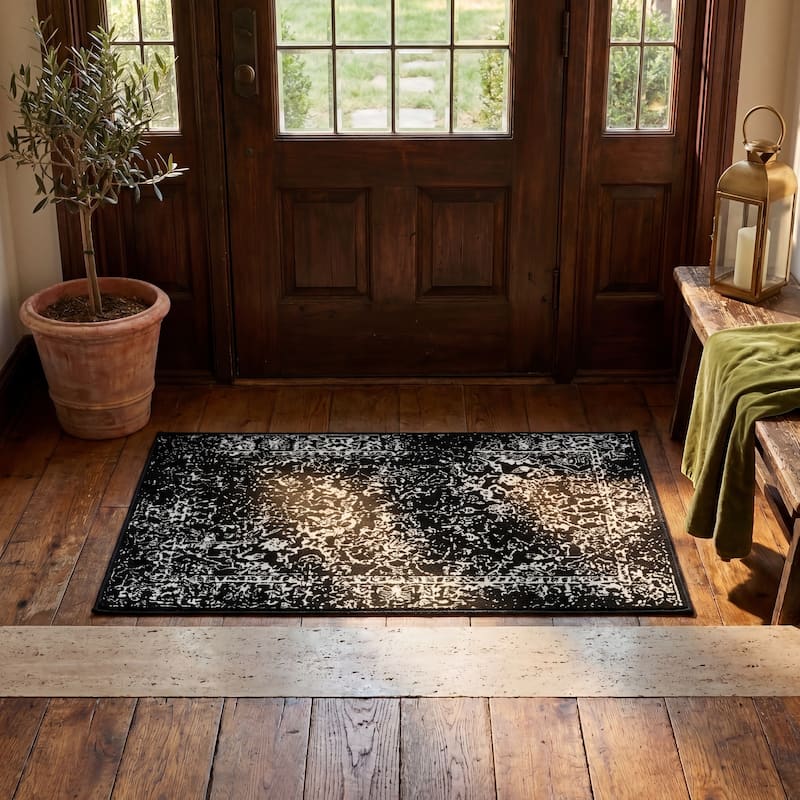 SAFAVIEH Adirondack Riin Rustic Shabby Chic Distressed Rug