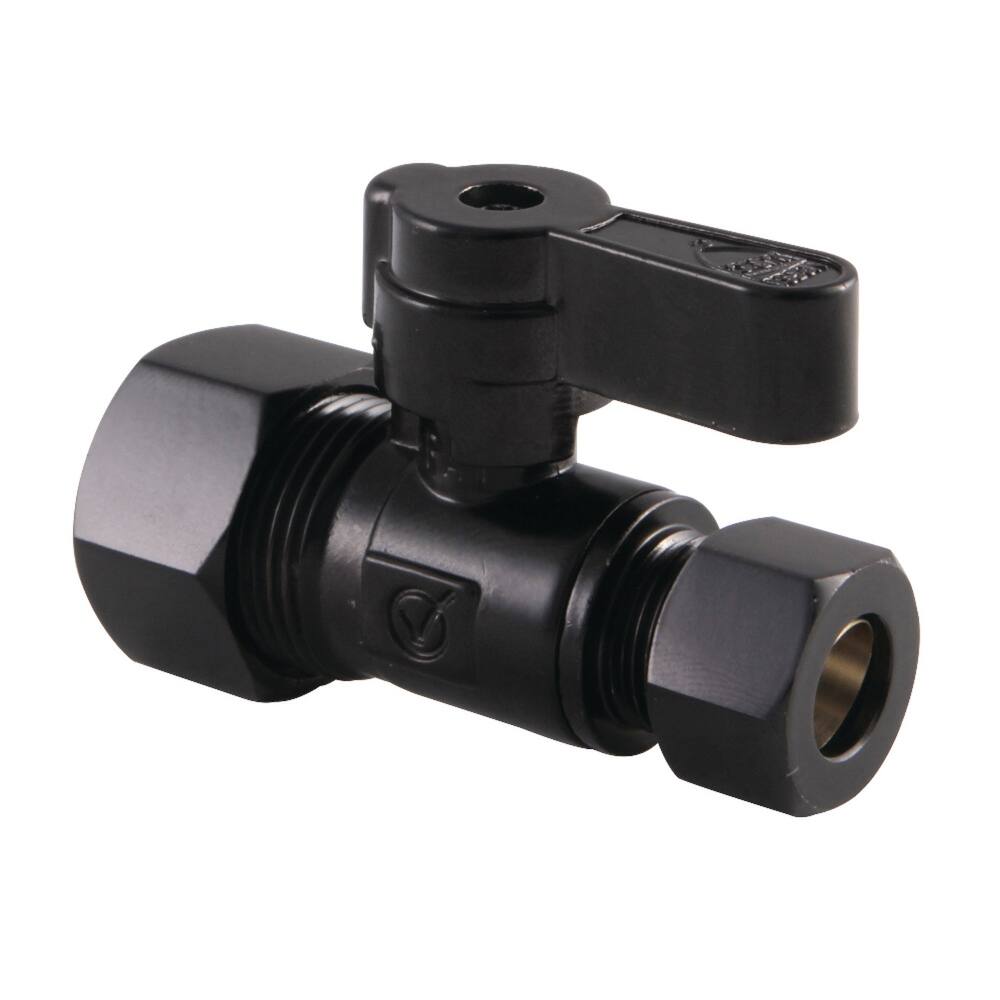 Baseline 5/8-Inch OD x 3/8-Inch OD Comp Straight Stop Valve