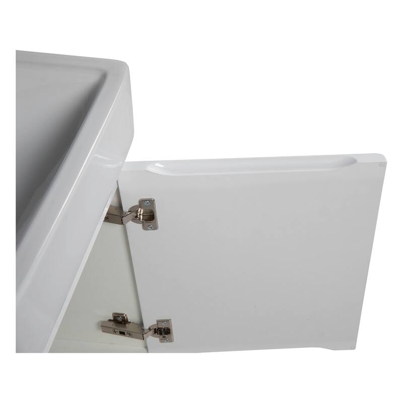 Modern Wall-Mounted Bathroom MINI-Vanity with Washbasin | Comfort Collection mirror Omega 24" included