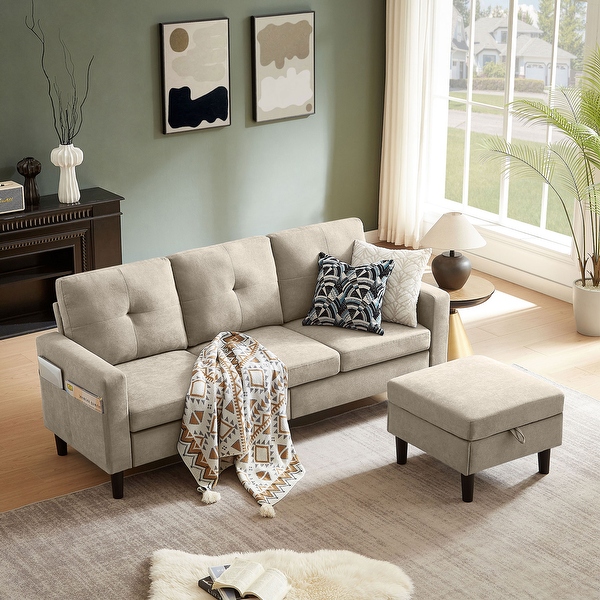 bulge sofa ottoman / バージュ ソファ オットマン　グレー bulge sofa ottoman / バージュ ソファ オットマン グレー 楽天