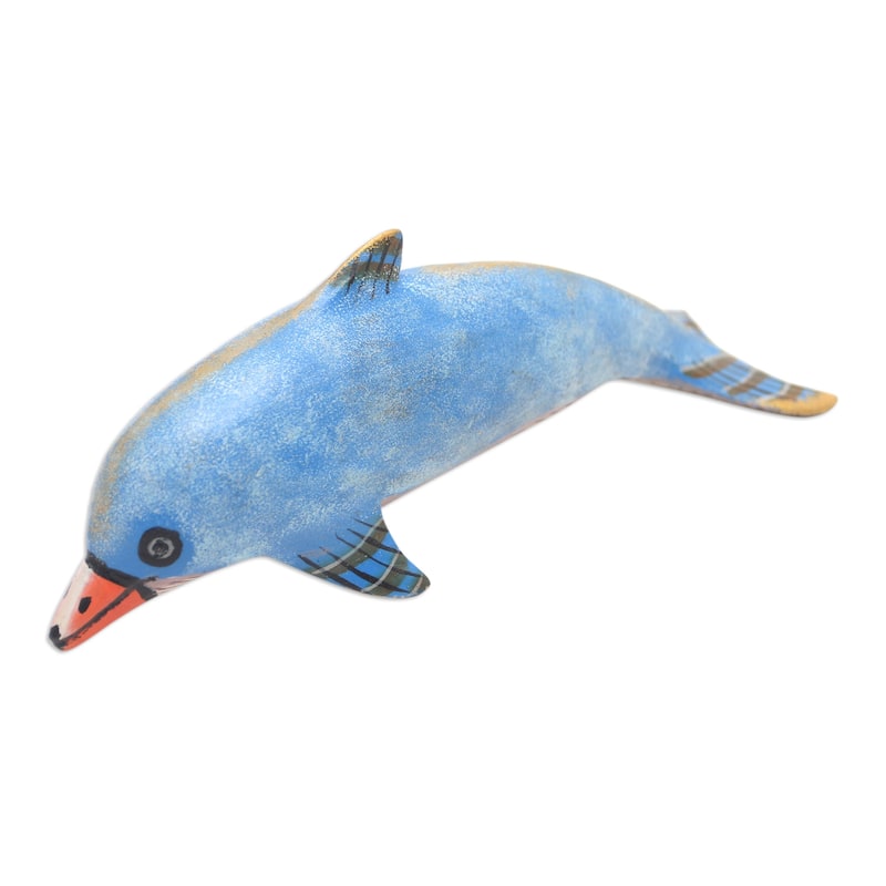Novica Handmade Air Play Wood Statuette