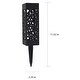 preview thumbnail 5 of 3, Black Outdoor LED 3000K Pathway Lights (Set of 8) - 11.02/2.24