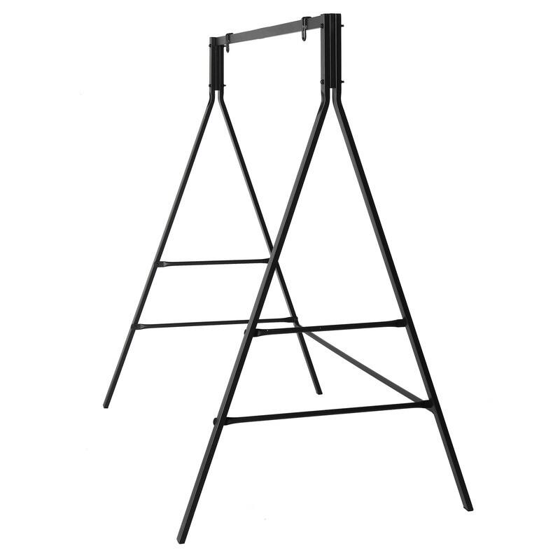 66 in 2-person Iron Porch Swing Stand