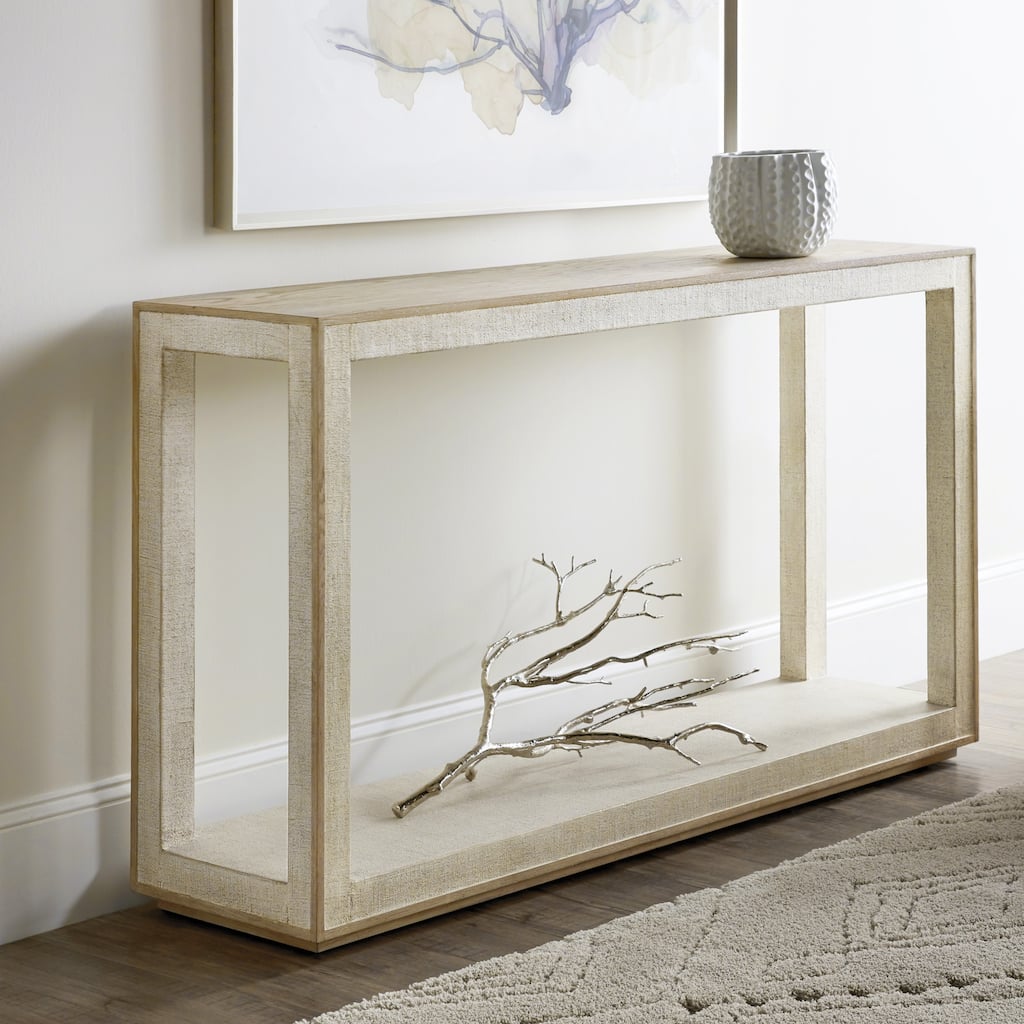 Hooker Furniture Cascade 58" Wide Modern Luxury Entry Hall Console