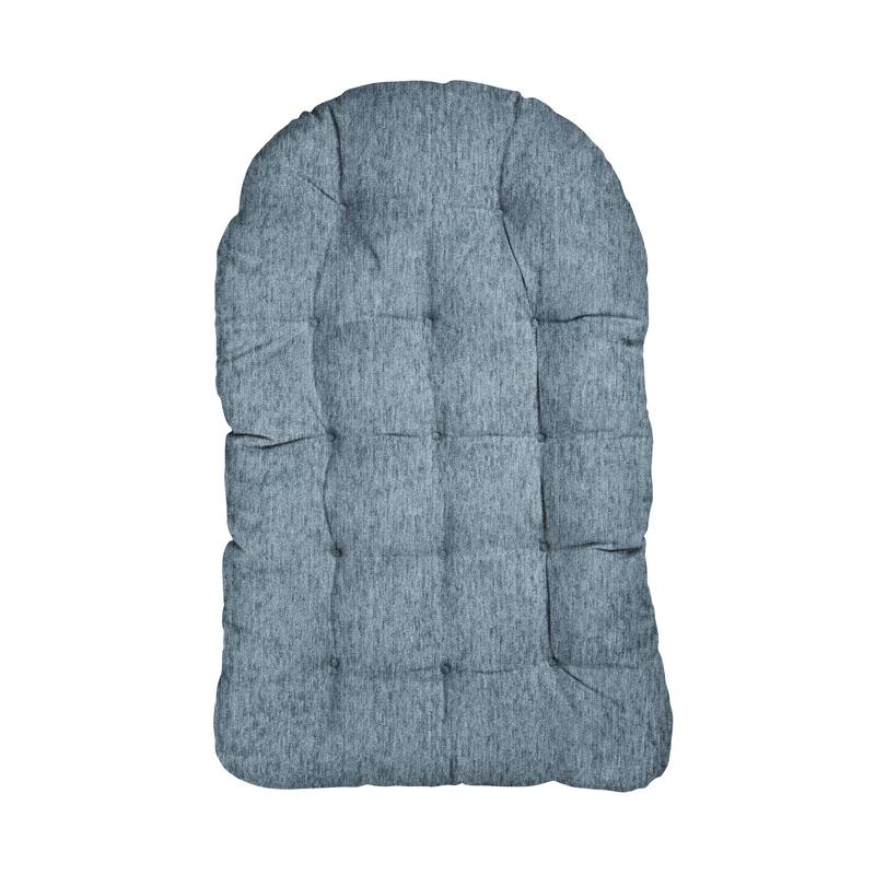 Sorra Home Indoor Textured Egg Chair Replacement Cushion (Cushion Only) - 44 in x 27 in x 4 in