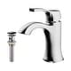 preview thumbnail 1 of 20, Karran Randburg KBF520 Single-Handle Single Hole Basin Bathroom Faucet with Matching Pop-up Drain Chrome