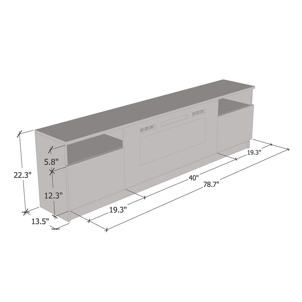 Strick & bolton amsden electric fireplace outlet tv stand