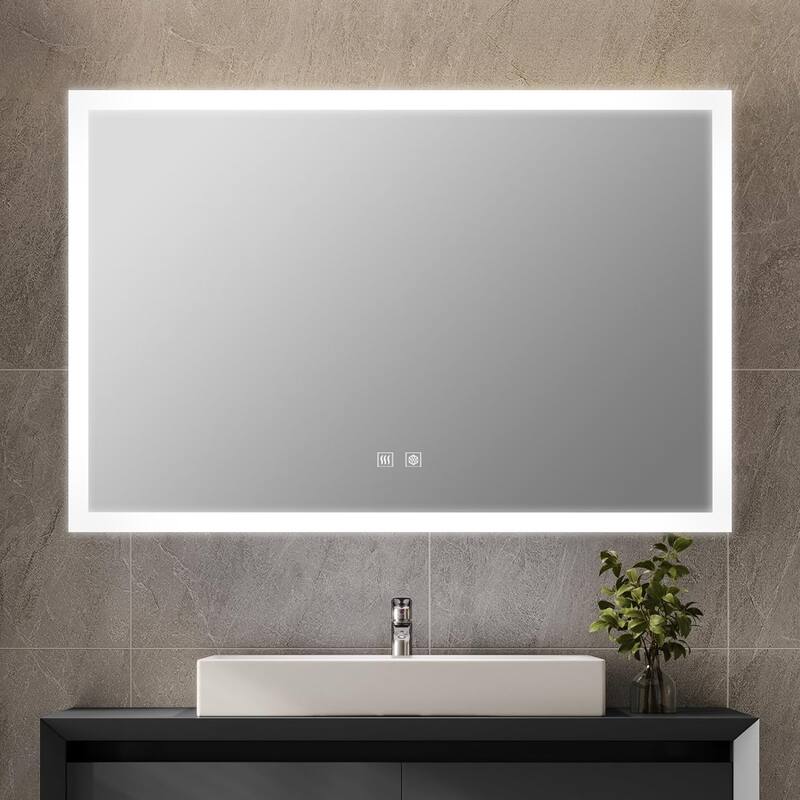 Aurorium LED Bathroom Vanity Mirror - N/A