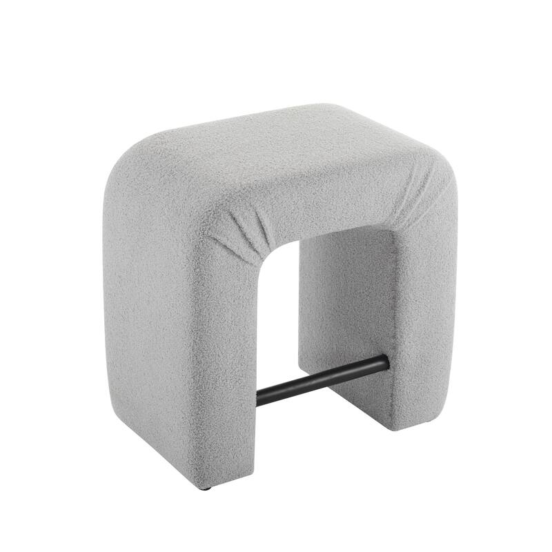 24''Boucle Stool Set Of 2
