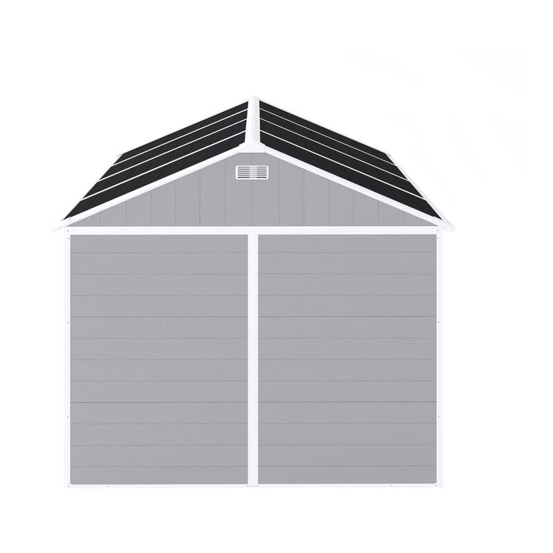Polypropylene Waterproof Storage Shed with Rust and UV Proof