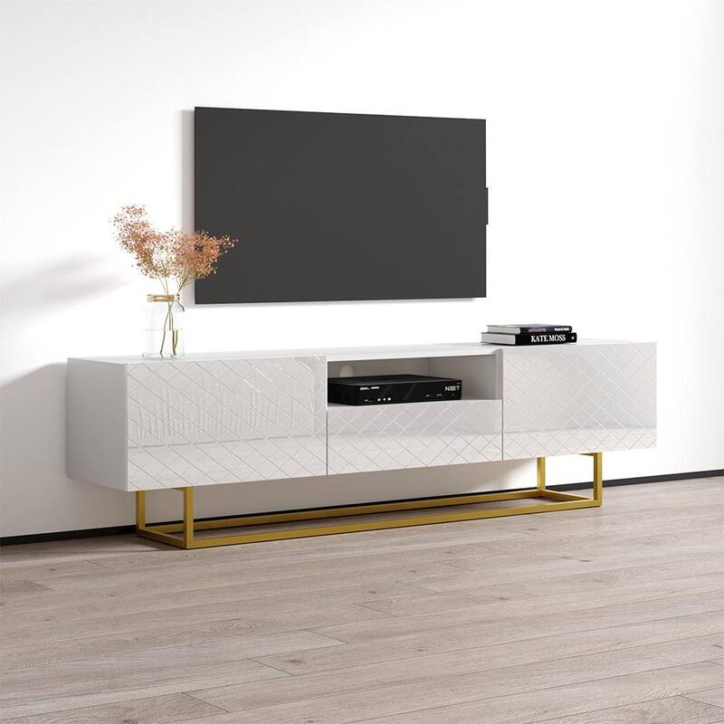 Lattice 01 75" TV Stand