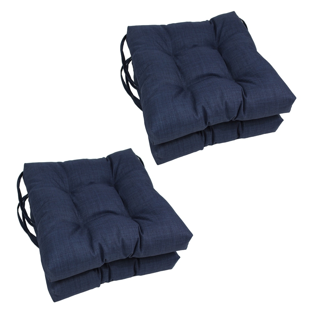 16-inch Square Indoor/Outdoor Chair Cushions (Set of 4) - 16 x 16
