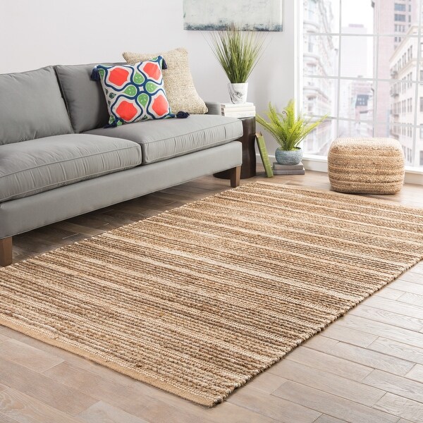 Trainor Natural Solid Area Rug. Opens flyout.