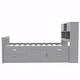 preview thumbnail 35 of 52, Captain Platform Bed Frame with Storage Bookcases, Shelves & Four Drawers