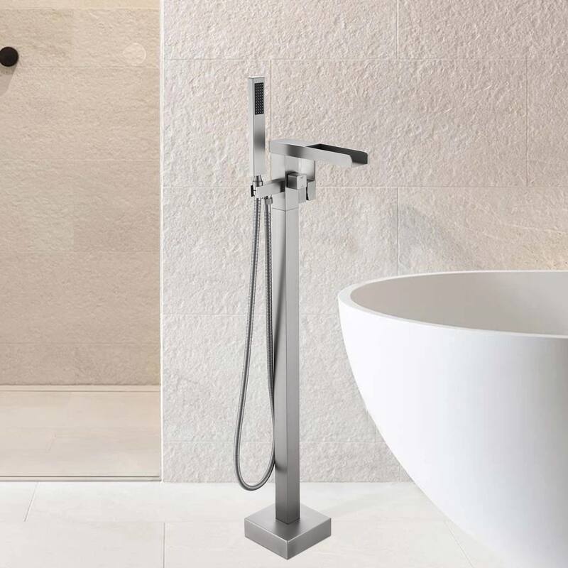 Single-Handle Freestanding Tub Faucet Mount Tub Faucet Bathtub Filler