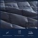 preview thumbnail 9 of 15, Nautica Solid Brushed Jersey Reversible Quilt Set