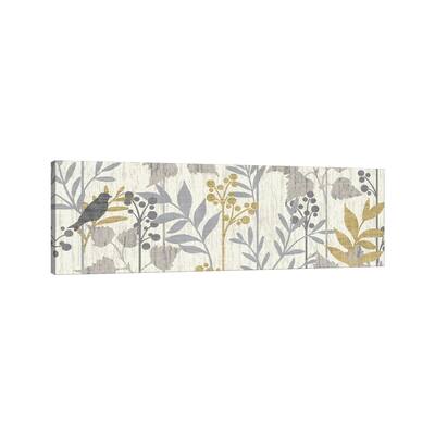 iCanvas "Garden Leaves Panel I" by Wild Apple Portfolio Canvas Print