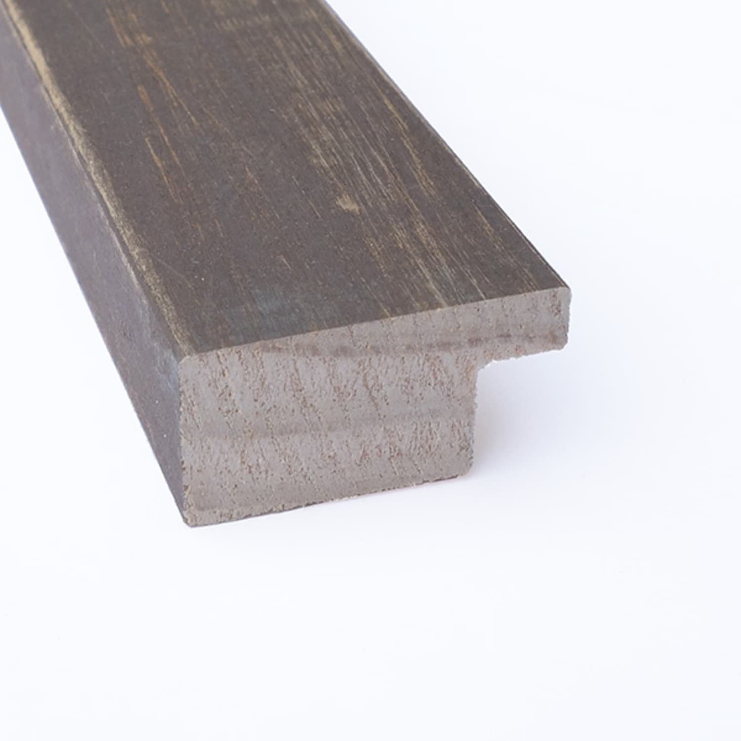 как выглядит Beveled Wood Wall Mirror - Whiskey Brown Rustic Frame Whiskey Brown Rustic Outer фото