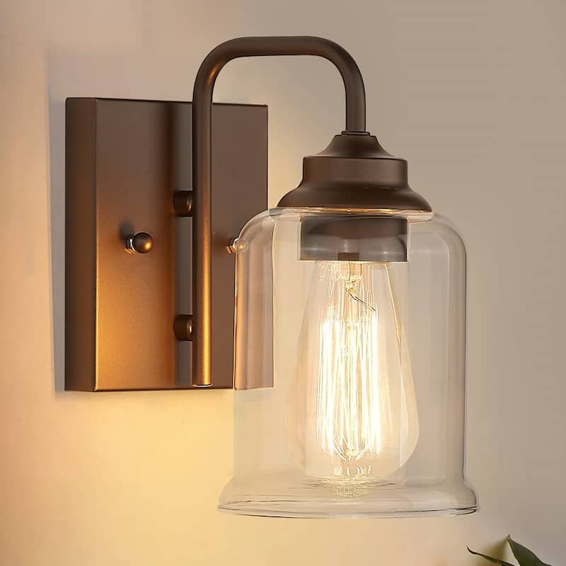 1-Light Wall Sconces Bathroom Vanity Light