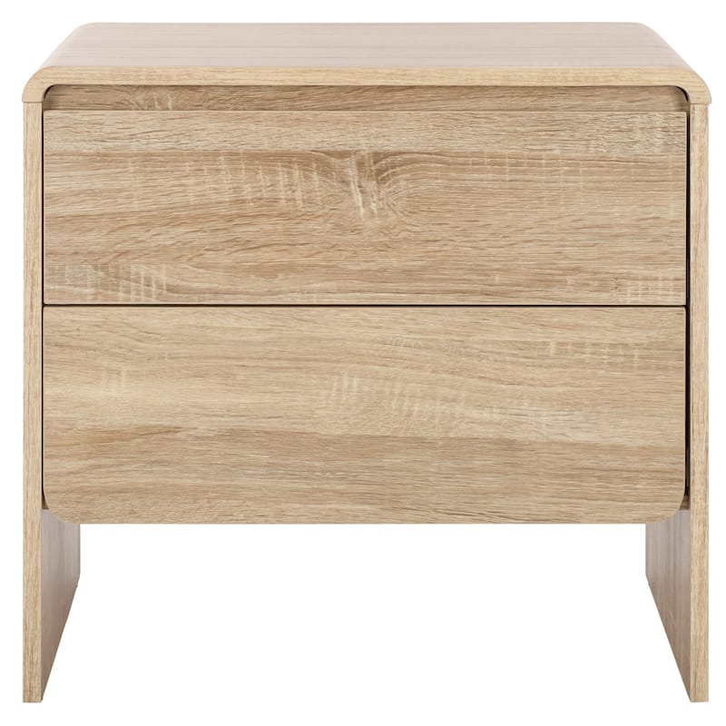 SAFAVIEH Arsenio 2-Drawer Nightstand Table - Light Cream