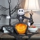 preview thumbnail 1 of 1, Gemmy Jack Skellington on Jack O' Lantern Halloween Greeter