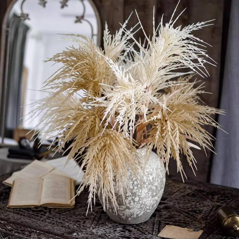 RusticReach Artificial Elegant Reed Grass Stem 39" Tall