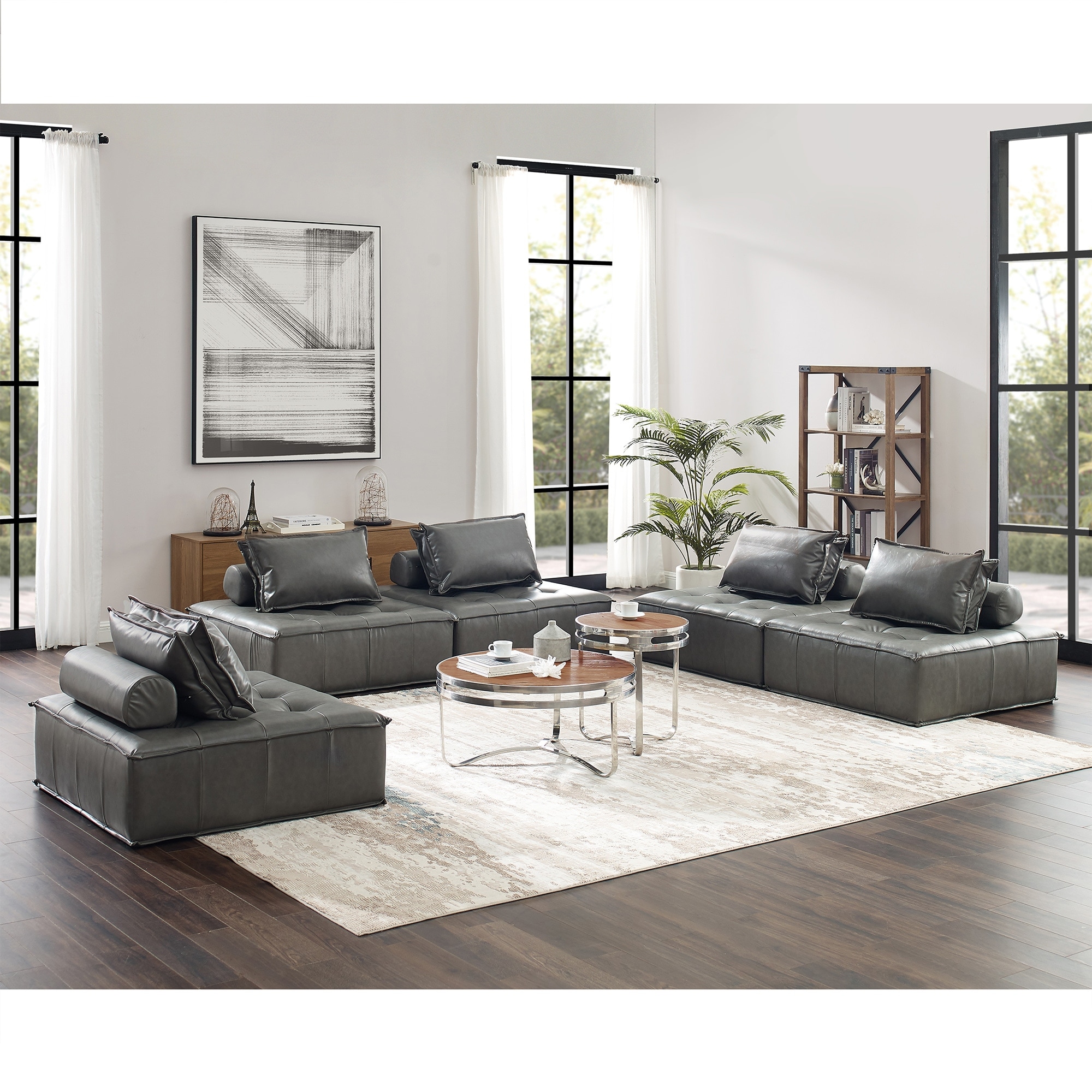 Leons l store shape sofa